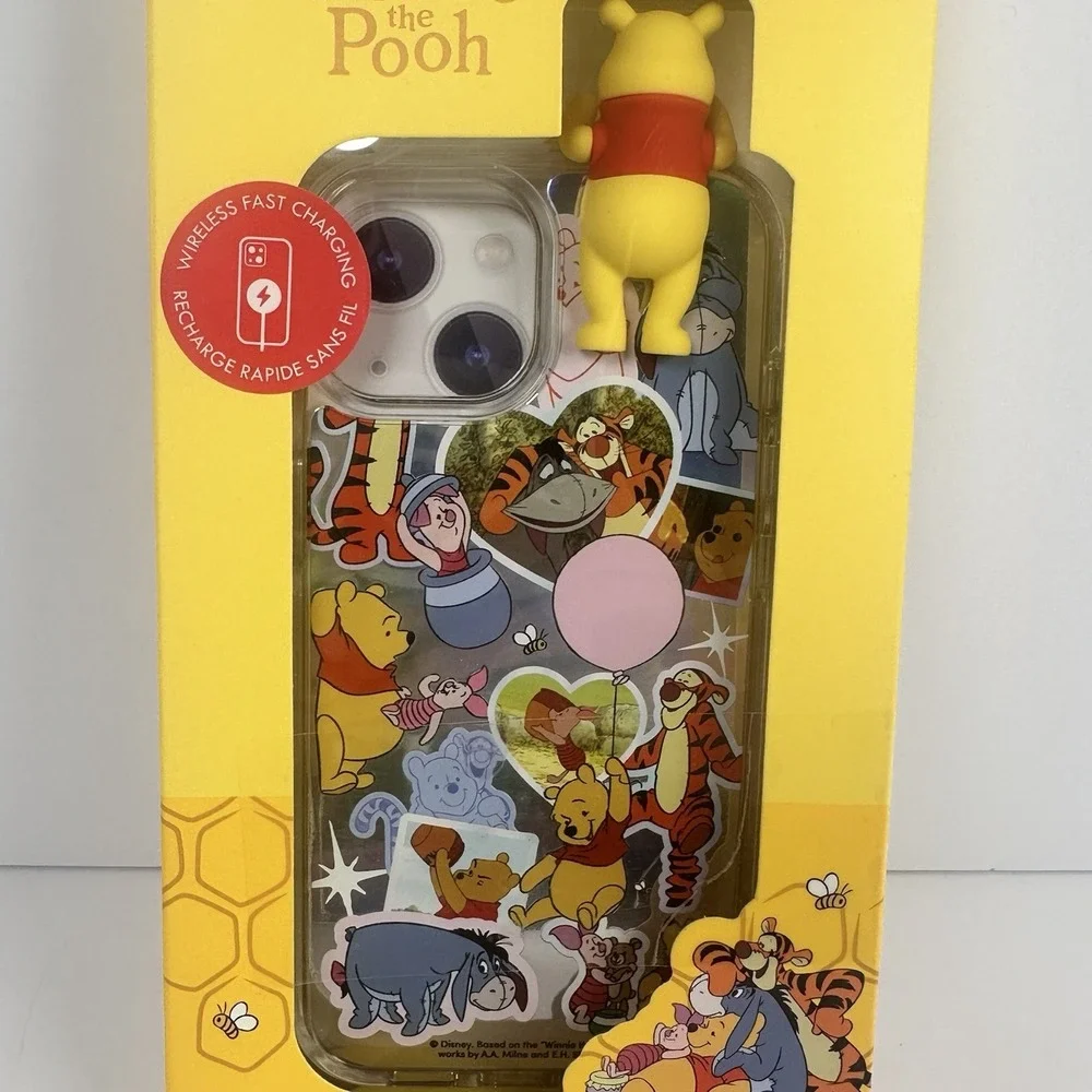 Disney Winnie The Pooh iPhone 13 14 15 Phone Case‎ Tech Buddy Pooh
